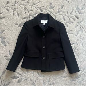 BOSS by Hugo Boss 0 Petite 0P Black Blazer